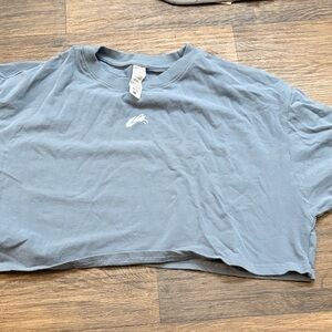 Alphalete Blue Crop Top